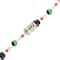 Crystal Lane DIY 7" Lampwork Designer Holiday Glass Bead Strand